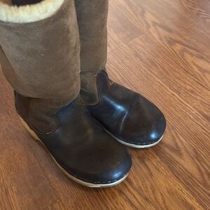 Sven 11” Brown and Tan Fur-Lined Boots 40